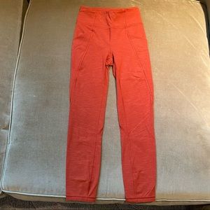 Lululemon Leggings - Size 2, Orange